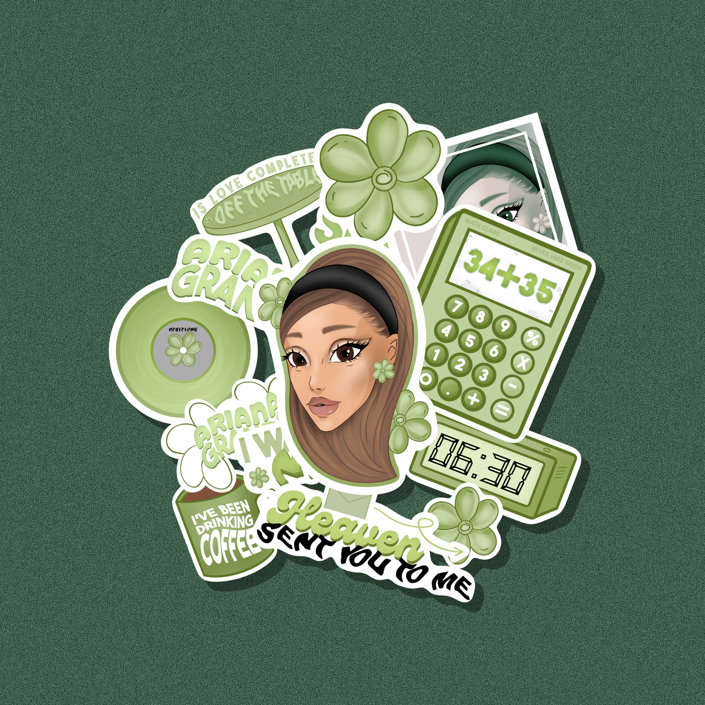 Sticker Set | Ariana Grande - Positions